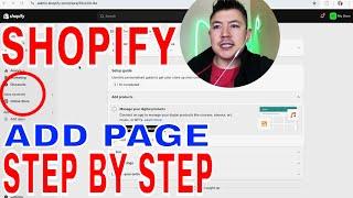   How To Add Create Page For Shopify Store 