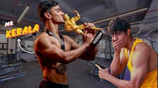 I trained with Mr.Kerala | Training with Fitness Influencer Ep - 10 |