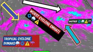 CYCLONE DUMAKO UPDATE/CYCLONE EMNATI UPDATE/WHOLE DATA/MUST WATCH!!!