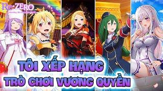 Re:Zero  -  Tôi xếp hạng dàn Harem ứng cử Nữ Hoàng | Ai xứng đáng với Ngai vàng của Lugunica ?