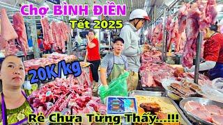 Cập nhật Thịt các loại giá Rẻ Chưa Từng Thấy tại Chợ BÌNH ĐIỀN hôm nay #chợ_bình_điền