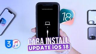 UPDATE AJA SEKARANG !! Cara Paling Aman Update iOS 18 ️