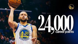 EVERY Stephen Curry Milestone Bucket | 24,000 Career Points