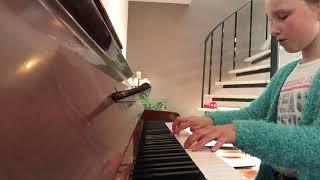 Bente, 10 jaar, Piano, Briquendo de Roda van H. Villa-Lobos