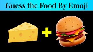 Guess The SNACK & JUNK FOOD By Emoji| Guess the Food by Emoji | Emoji Quiz 2024 | Emoji Trivia