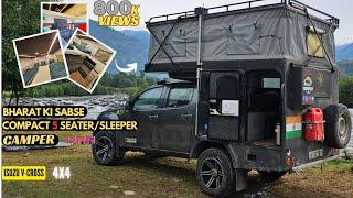 Isuzu V-Cross 4×4 Camper truck Campervan Caravan Motorhome- Home on Wheels