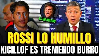 PABLO ROSSI HUMILLO A KICILLOF Y BANCO A MILEI *EL PEOR MINISTRO DE ECONOMIA*