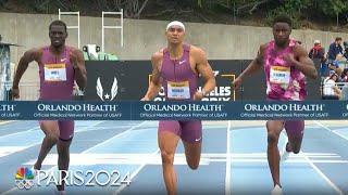 Michael Norman takes the victory in men's 400m at USATF LA Grand Prix | NBC Sports