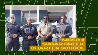 Mecklenburg County Sheriff's Office Mentoring at Sugar Creek Charter School