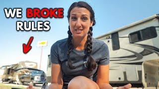 We Broke RV Etiquette that YOU MUST NOT - Cracker Barrel (RV LIFE)