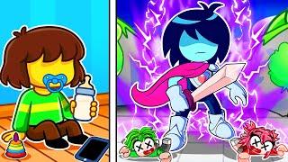 Birth to DELTARUNE KRIS in Roblox Strongest Battlegrounds!