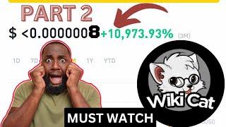 Warning To all WIKI CAT Crypto (WKC) Investors || Here is The Truth Why Wiki Cat Coin is Surging ||