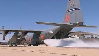 C-130 Modular Airborne Fire Fighting System (MAFFS) Ground Discharge Test