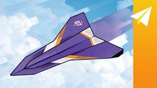 FLIES 100+ FEET!!! How to Make an EPIC Paper Airplane that Flies REALLY Far! — Crossbow