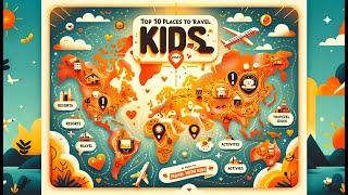 TOP 10 Places To Travel With Kids | Resorts, Attractions, Activities ️