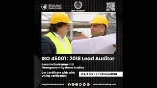 ISO 45001 Lead Auditor Certification