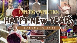 PHILIPPINES NEW YEAR'S EVE, TONDO MANILA | PAPUTOK COMPILATION | SALUBONG 2025 | FIREWORKS #youtube