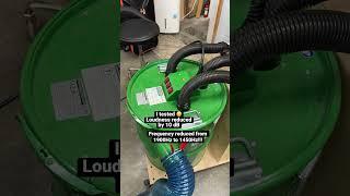 Noise reducing dust collection cart