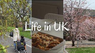 daily life in UK | grocery shopping, cooking pasta, homebody silent aesthetic vlog