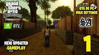 GTA San Andreas Definitive Edition Update Gameplay Max Settings (PC) 1