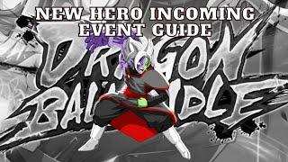 NEW Hero Incoming Event Guide | How to get 2000 gems FREE! | Dragon Ball Idle