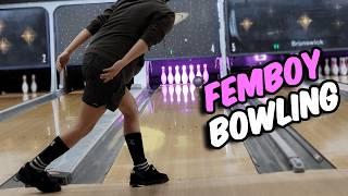 [ASMR] IRL Femboy Bowling! 