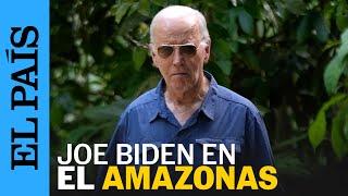 JOE BIDEN, el primer presidente estadounidense de visita en el Amazonas | EL PAÍS