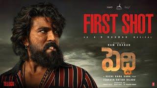 Peddi First Shot Glimpse (Telugu) | Ram Charan | Janhvi Kapoor | A R Rahman | Buchi Babu Sana