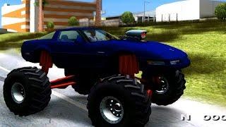 Chevrolet Corvette C4 Monster Truck - GTA MOD _REVIEW