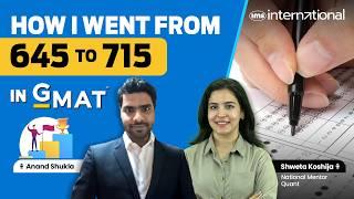 How Anand Shukla Scored 715 in GMAT? A Journey of Hard Work & Strategy | GMAT Success Stories