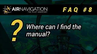 Where to find the user manual | Air Navigation Pro | FAQ