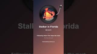 Stalker in Florida New York Dan Song #sarasotatim #musical