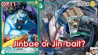 OP11 Jinbe is a Fun and Powerful Rogue Pick! | Deck Breakdown and Gameplay