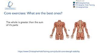 Core exercises: What are the best ones?