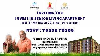 Inviting you! Invest in senior living apartment RSVP 7826878268