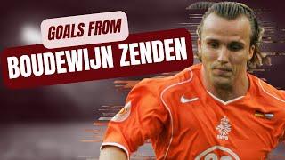 A few career goals from Boudewijn Zenden