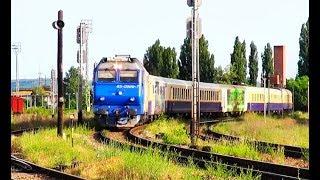 Train wheels sound, Big Horns in Romania#1-Trains for railfans||  Trenuri pentru pasionați ||