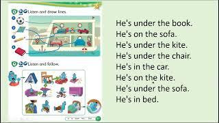 Kid's Box Starter - Unit 5 - My House - 7 - Listen and follow.