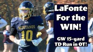 Marlboro 22 Toms River South 16 (OT) |  CJ Group 4 Quarterfinal | Christian LaFonte 3 TD Runs!