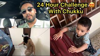 24 Hours Challenge With Chukku Accept Kar Liya