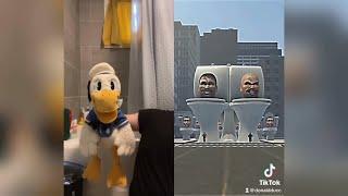 Donald Duck REACTS To Some More Skibidi Toilet TikToks! 2