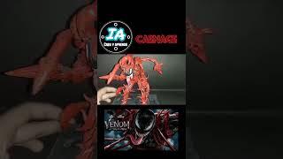 Escultura de Carnage de Plastilina/IKER ARTS 🟥 #carnage #venom #venom2