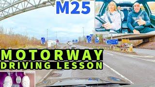 Learner Kelly's First Motorway Driving Lesson!