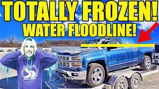 I BOUGHT A SILVERADO THAT FELL IN A LAKE & COMPLETELY FROZE! I THAWED IT OUT & FOUND THIS!