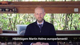 Varro Vooglaid: hääletagem europarlamenti Martin Helme ja seekaudu riigikokku Markus Järvi