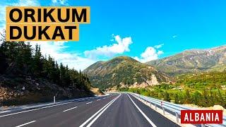 VLORA, ALBANIA, ORIKUM - DUKAT, HAPET PER SEZONIN TURISTIK RRUGA DREJT TUNELIT TE LLOGARASE [4K]