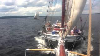 Windjamming on the Grace Bailey 2013