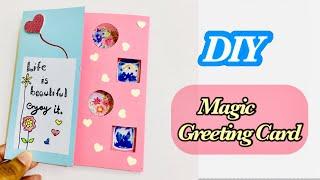 DIY Magic Greeting Card / Handy Works with Nisha