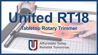 United RT18 - 18" Professional Tabletop Rotary Paper Trimmer