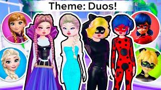 Famous Duos on Dress to Impress! | Roblox